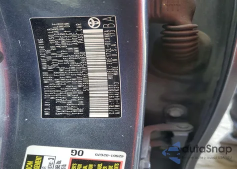 2017 Toyota Corolla L из США, поврежденный, VIN 5YFBURHE7HP594850